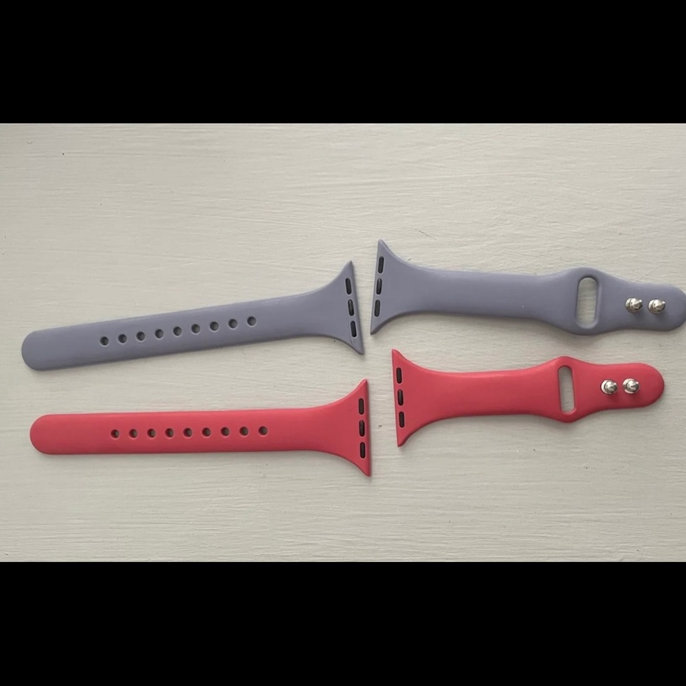 Silicone Apple Watch Bands 🍎 ⌚️